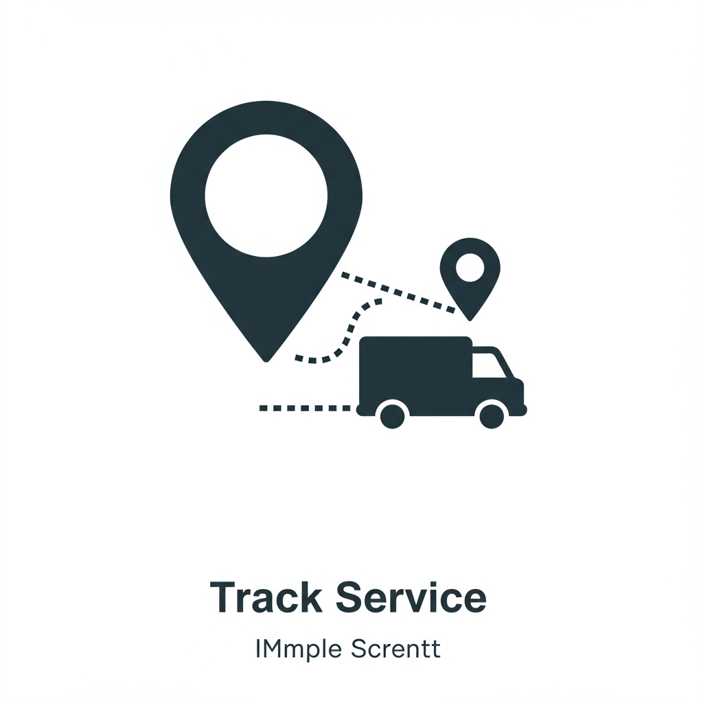 Track Service Icon